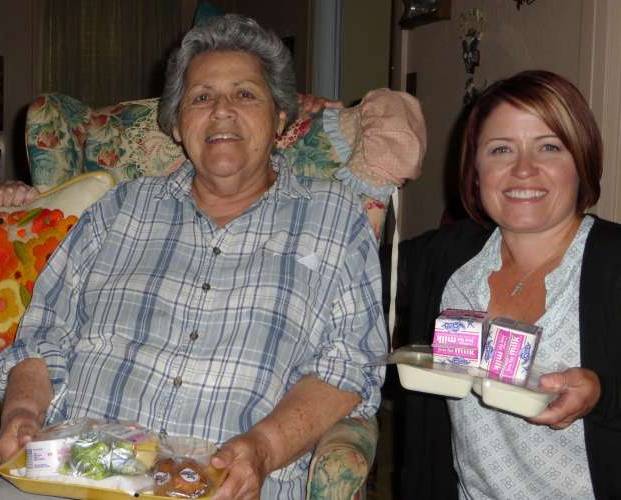 Clients Appreciate Meals from Friendly Volunteers